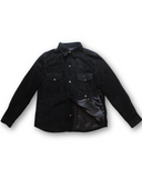 CAMISOLA NEGRA GAMUZA