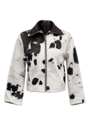 SIENA COW PRINT BLANCA/NEGRA
